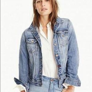 Vintage J.Crew classic denim jacket.